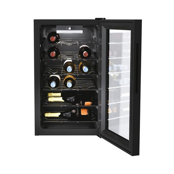Cantinetta Vini Candy CWC 021 M/NF Libera Installazione 21 Bottiglie Colore Nero Classe G