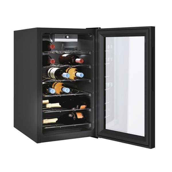 Cantinetta Vini Candy CWC 021 M/NF Libera Installazione 21 Bottiglie Colore Nero Classe G