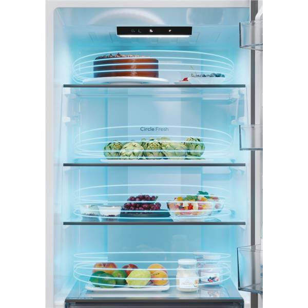 Frigorifero Candy CNCQ2T618EX Combinato Classe E Nofrost 185cm