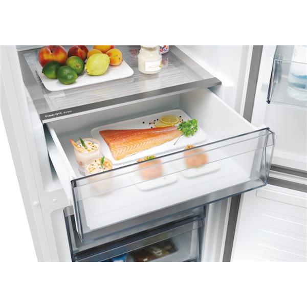 Frigorifero Candy CNCQ2T618EX Combinato Classe E Nofrost 185cm