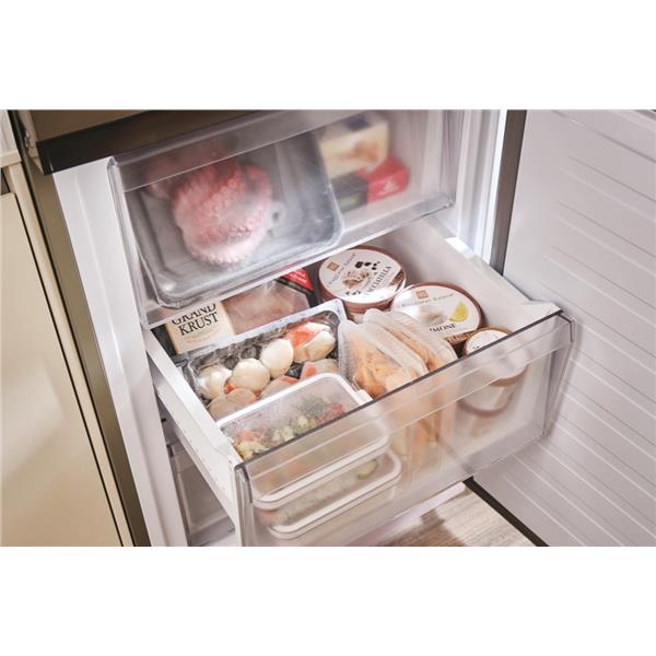 Frigorifero Candy CNCQ2T618EX Combinato Classe E Nofrost 185cm