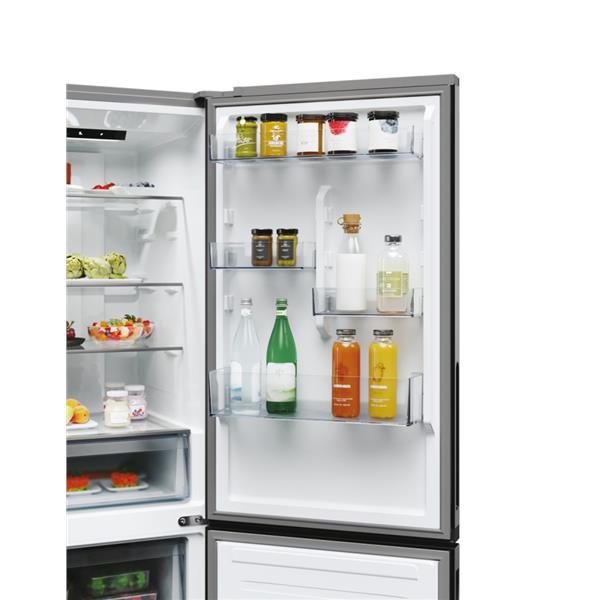 Frigorifero Candy CNCQ2T618EX Combinato Classe E Nofrost 185cm