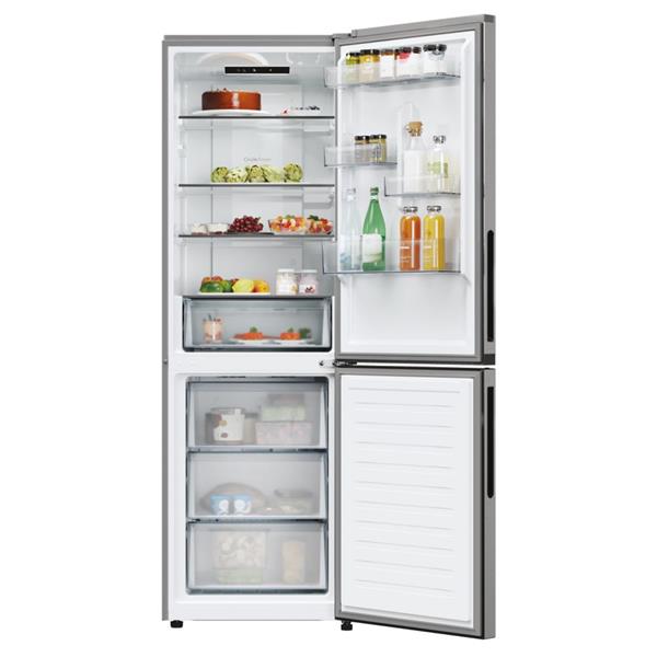Frigorifero Candy CNCQ2T618EX Combinato Classe E Nofrost 185cm