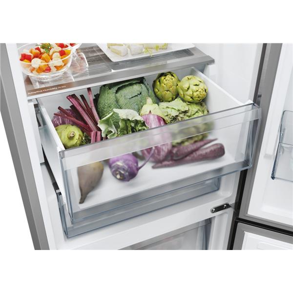 Frigorifero Candy CNCQ2T620EX Combinato Classe E Inox 2Metri