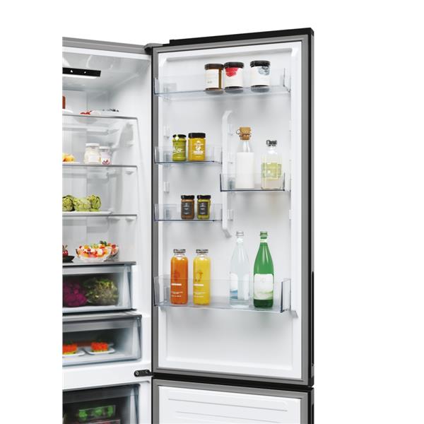 Frigorifero Candy CNCQ2T620EX Combinato Classe E Inox 2Metri