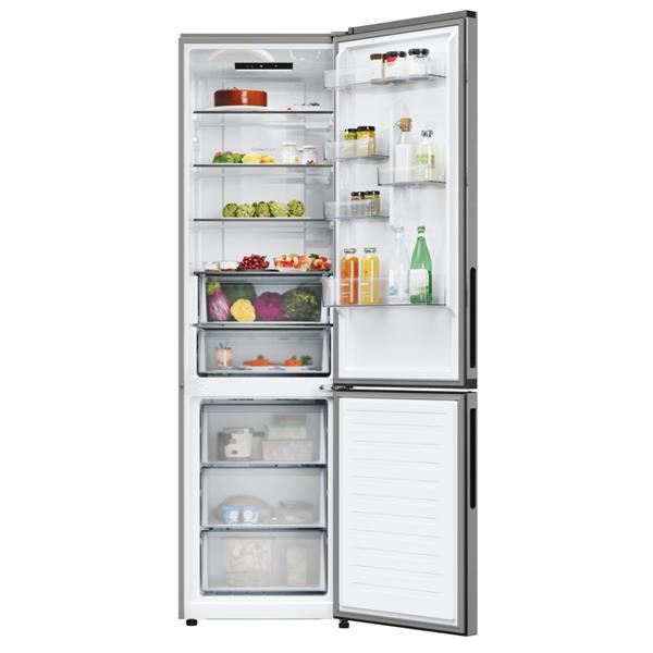 Frigorifero Candy CNCQ2T620EX Combinato Classe E Inox 2Metri