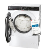 Lavasciuga Hoover H7D 6106MBC8-S Libera installazione 10 / 6 Kg 1600 RPM Classe D Controllo remoto avanzato e contenuti extra in App (Wi-Fi + BLE) Bianco