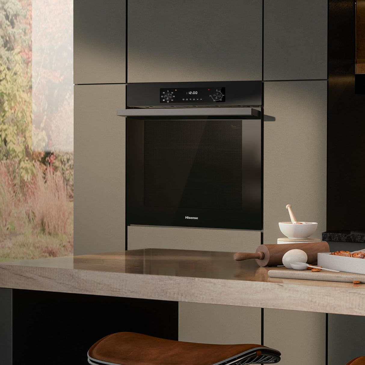 Forno Hisense BI62220AB Elettrico Da Incasso Classe A 61L Nero
