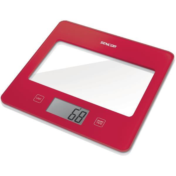 Bilancia da cucina Sencor SKS 502 ROSSA