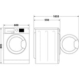 Lavatrice Indesit IM862MYTIMEIT Carica Frontale 8kg Classe A
