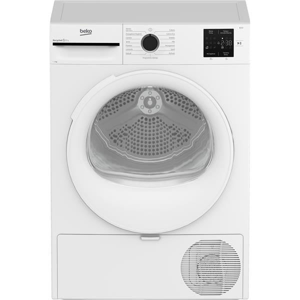 Asciugatrice Beko BMT93EW 9KG Pompa di calore Classe D Bianca