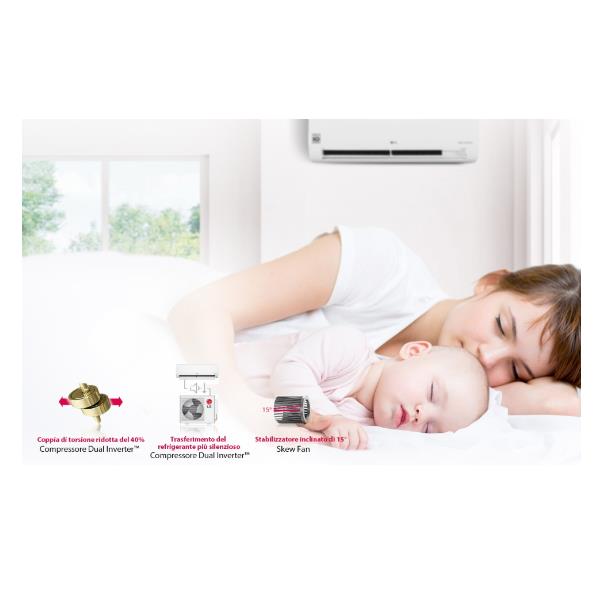 Climatizzatore LG MS07ET.NSA Unità Interna Multisplit 7000 BTU Smart