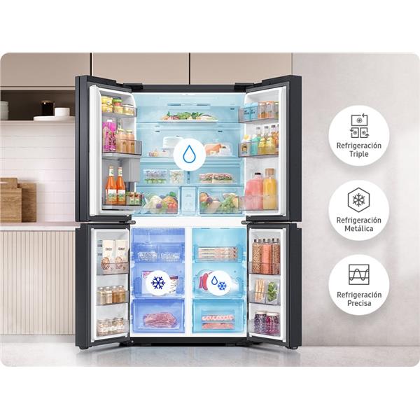 Frigorifero Samsung RF65DG960ESREF 4Porte Classe E Beverage Center 646L