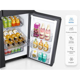 Frigorifero Samsung RF65DG960ESREF 4Porte Classe E Beverage Center 646L