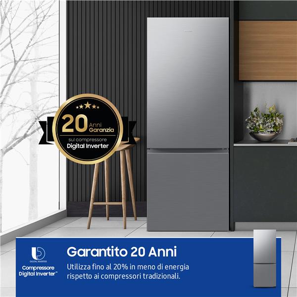 Frigorifero Samsung RB50DG602ES9EF Combinato 75cm Classe E