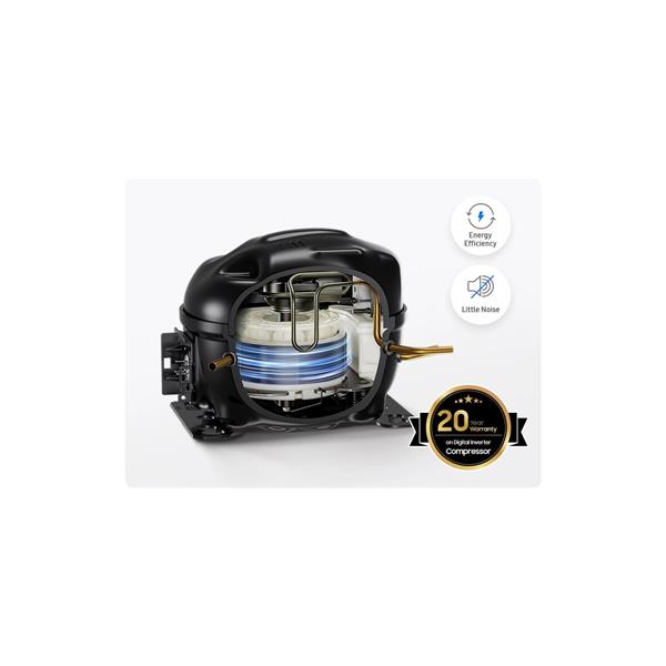 Frigorifero Samsung RB50DG602ES9EF Combinato 75cm Classe E