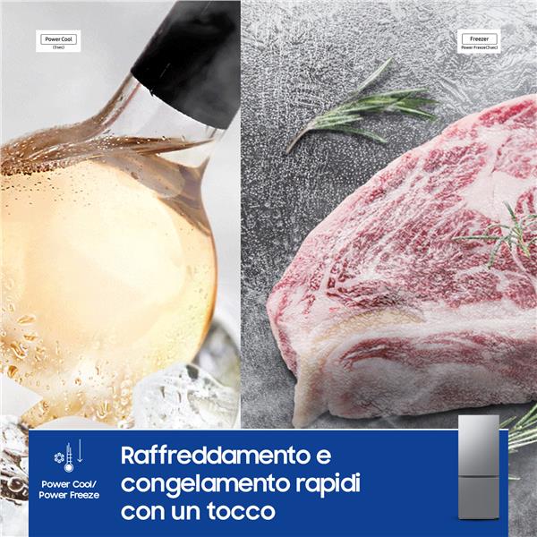 Frigorifero Samsung RB50DG602ES9EF Combinato 75cm Classe E