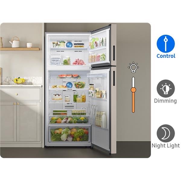 Frigorifero Samsung RT53DG7B14S9EF Doppia Porta Classe E Wifi Inox