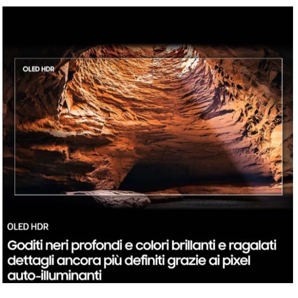 Tv Samsung QE65S85FAEXZT 65" OLED 4K Vision AI Smart TV
