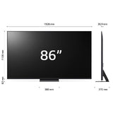 TV LG 86QNED86T6A.API 4K Ultra HD Display QNED 86" Wi-Fi