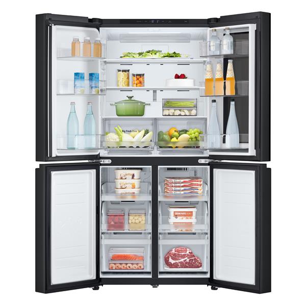 Frigorifero LG GMV860EPDE 4 Porte Nero Instaview Classe E