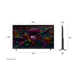 TV LG 65UA75006LA.API 65" 4K Super Upscaling HDR10 Pro UHD WebOS25 Processore a7 Gen8 con AI