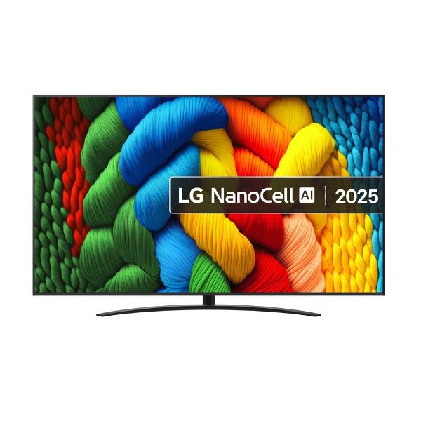 TV LG 75NANO81A6A.API 75" Nano81A 4K UHD WebOS25 Processore a7 Gen8 con AI