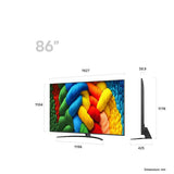 TV LG 86NANO81A6A.API 86" NanoCell AI 4K UHD WebOS25