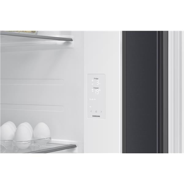 Frigorifero Samsung RS70F64KEFEF Side By Side Nero Classe E con Allaccio Idrico