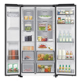 Frigorifero Samsung RS70F64KEFEF Side By Side Nero Classe E con Allaccio Idrico