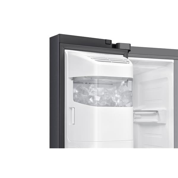 Frigorifero Samsung RS70F64KEFEF Side By Side Nero Classe E con Allaccio Idrico