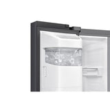 Frigorifero Samsung RS70F64KEFEF Side By Side Nero Classe E con Allaccio Idrico