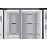 Frigorifero Samsung RS70F64KEFEF Side By Side Nero Classe E con Allaccio Idrico