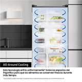 Frigorifero Samsung RS70F64KETEF Side By Side Classe E Inox