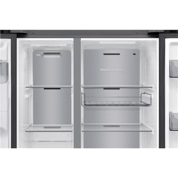 Frigorifero Samsung RS90F64EDFEF Side By SIde Nero
