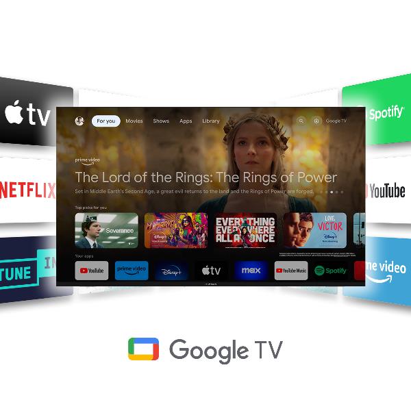TV Thompson 55QG4S14 55" UHD 4K Smart Google TV QLED
