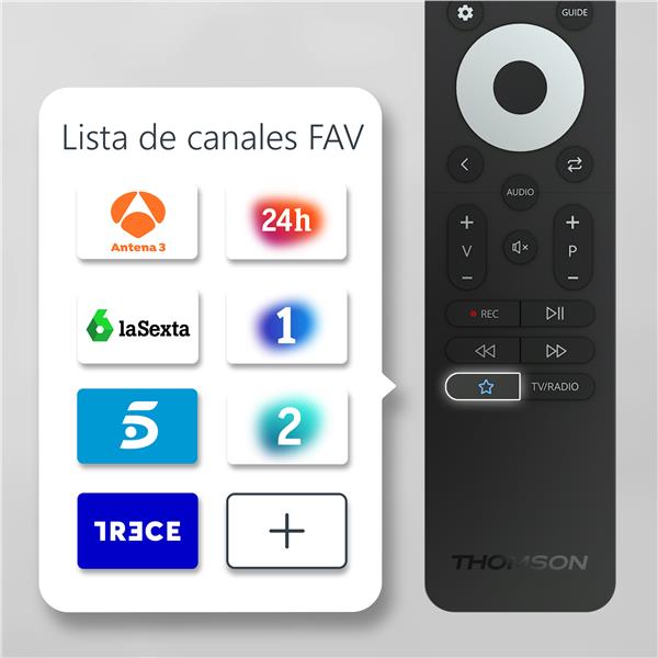 TV Thomson 24HD2S13 24" HD Easy TV