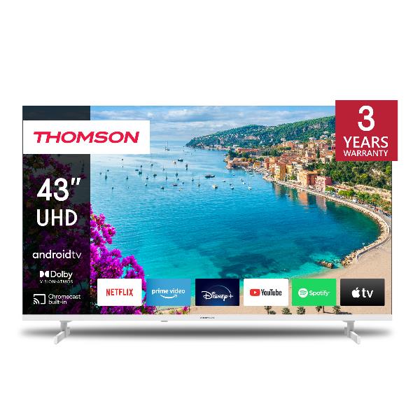 TV Thompson 55UA5S13W 55" UHD 4K Smart Android TV White