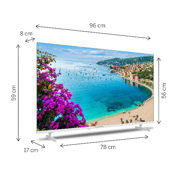 TV Thompson 55UA5S13W 55" UHD 4K Smart Android TV White