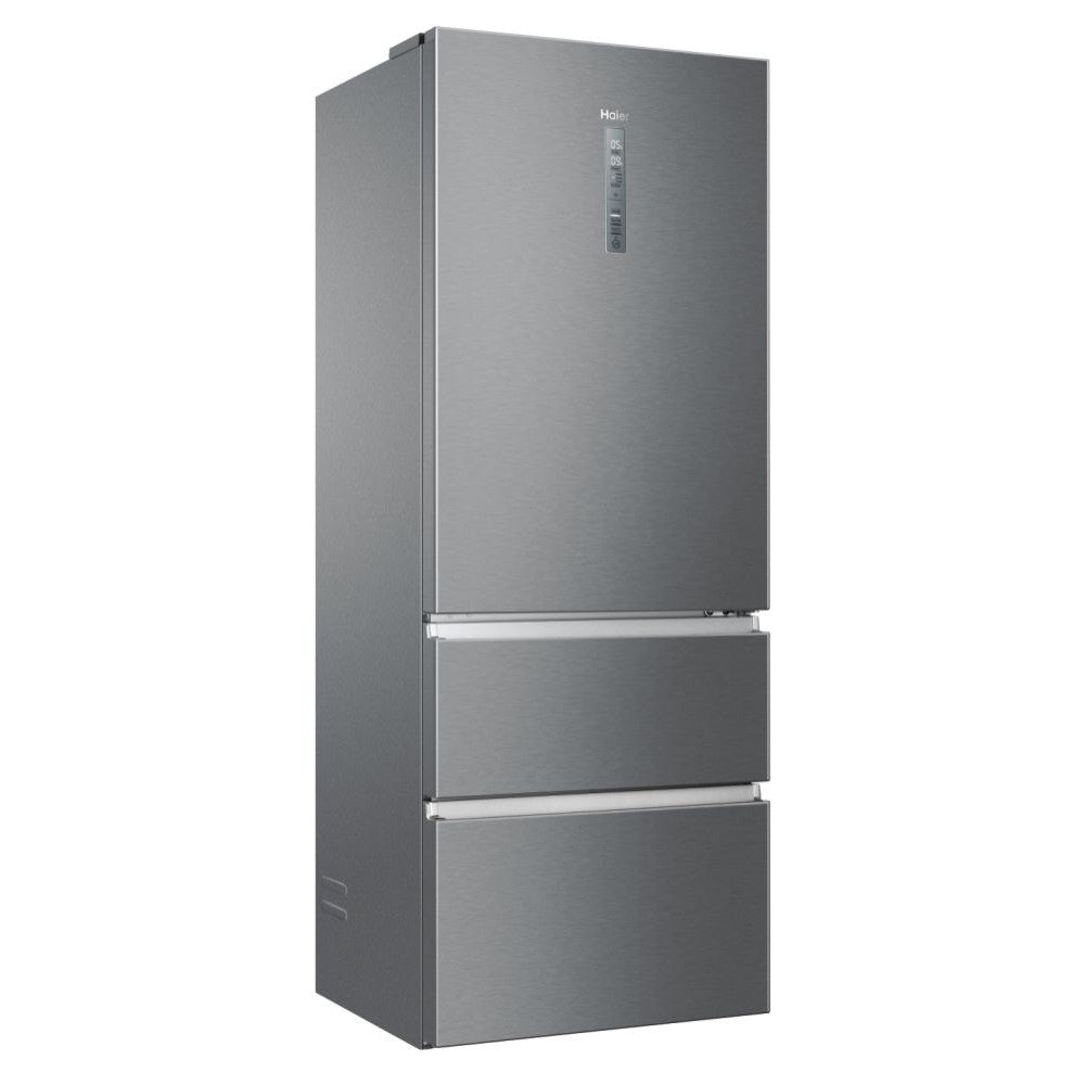 Frigorifero Haier HTOPMNE7193 Tre porte Classe E 70cm Inox Nofrost