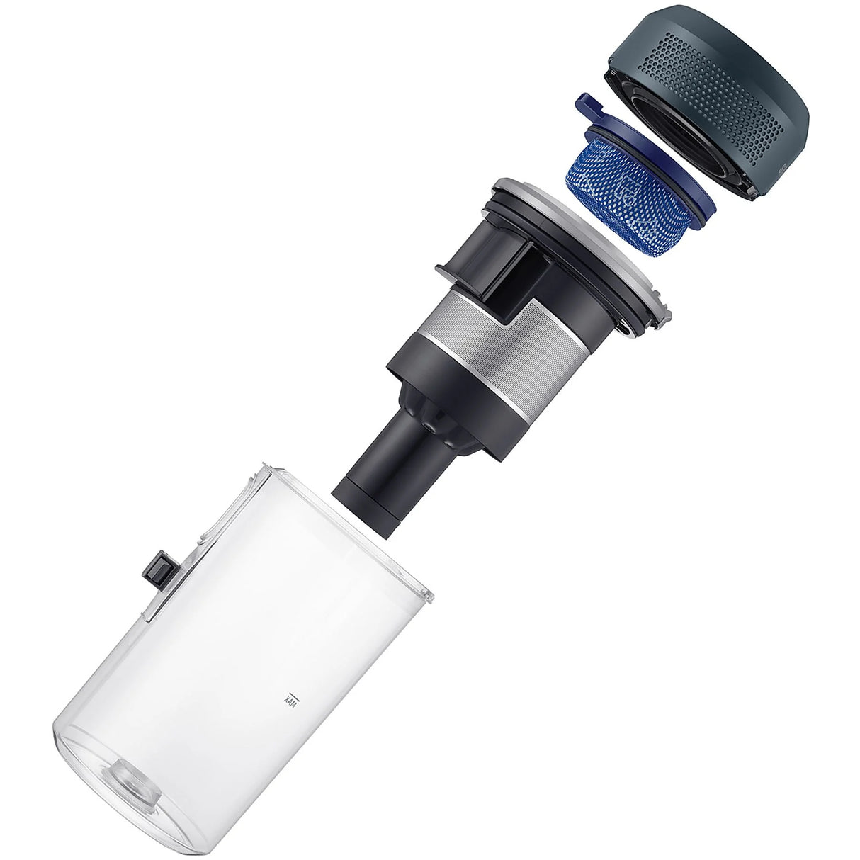 Aspirapolvere Senza Filo Samsung VS20C955CTK/WA Senza Sacco Ciclonica Potenza 210 Watt colore Nero Jet 95 Multi Extra