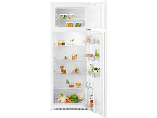 Frigorifero Doppia Porta Electrolux ETS5LE14S Serie 500 ColdSense Incasso Classe E White