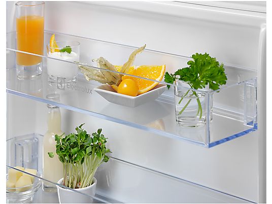 Frigorifero Doppia Porta Electrolux ETS5LE14S Serie 500 ColdSense Incasso Classe E White
