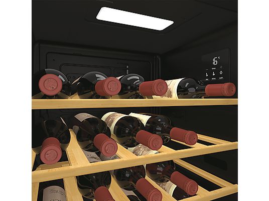 Cantinetta Candy CWC034 34 bottiglie 5 ripiani Nero classe G