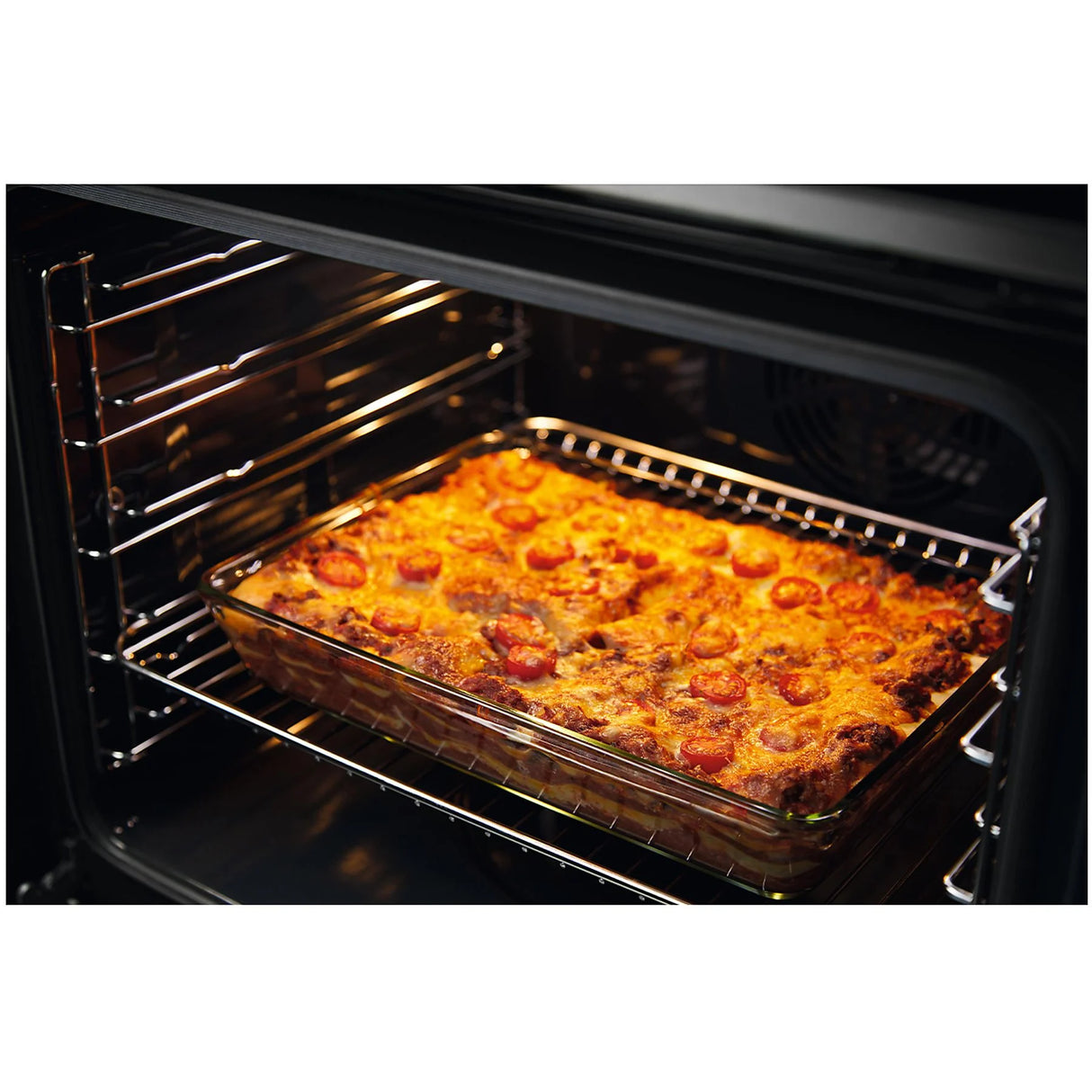 Cucina Electrolux LKR620066W Piano Cottura Elettrico 4 Zone Forno Elettrico Ventilato Multifunzione Colore Bianco Classe A