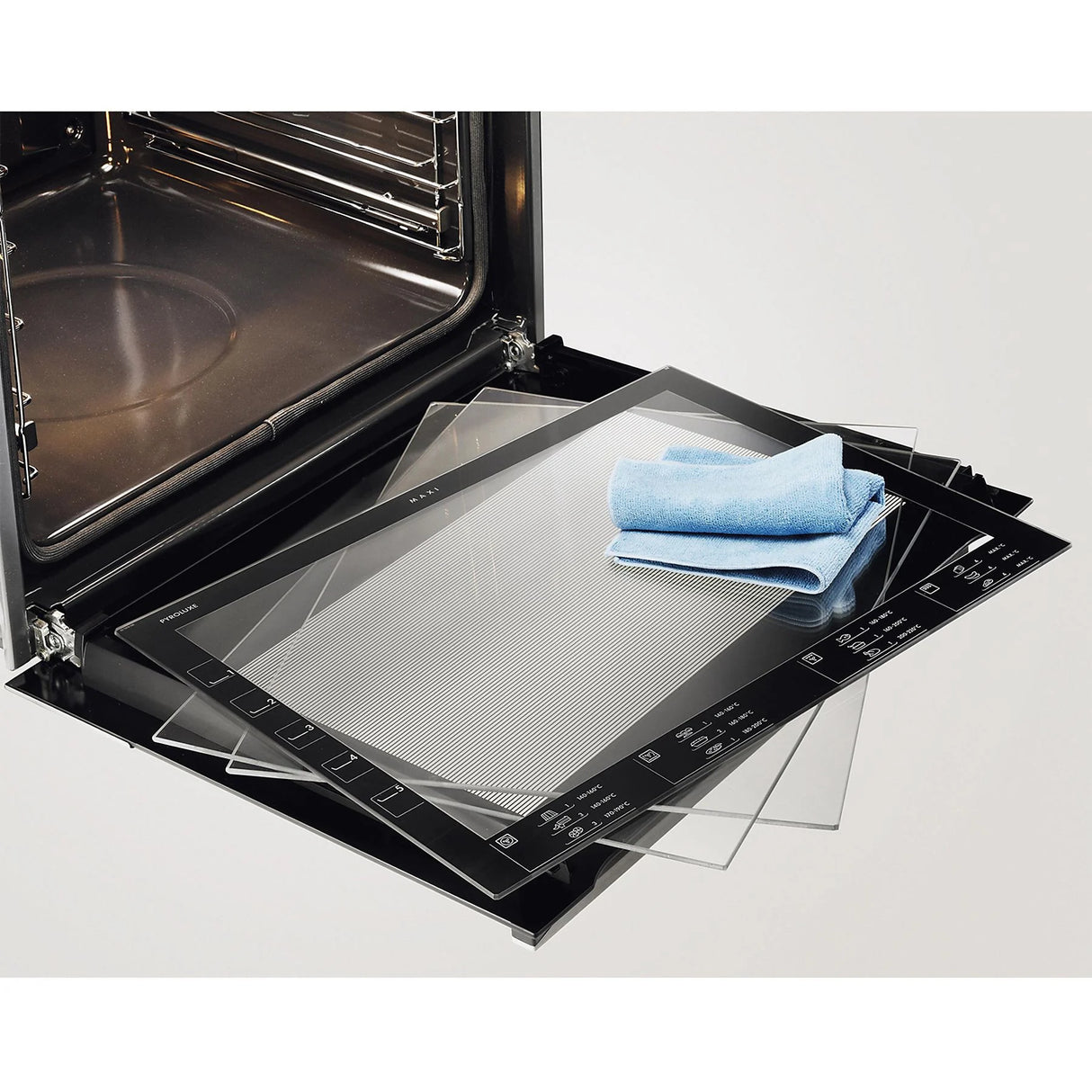 Cucina Electrolux LKR620066W Piano Cottura Elettrico 4 Zone Forno Elettrico Ventilato Multifunzione Colore Bianco Classe A