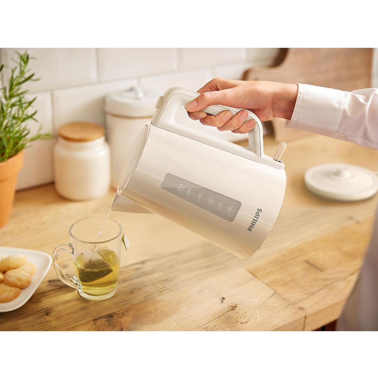 Bollitore Philips HD9318/00 2200W 1,7 lt Colore Bianco