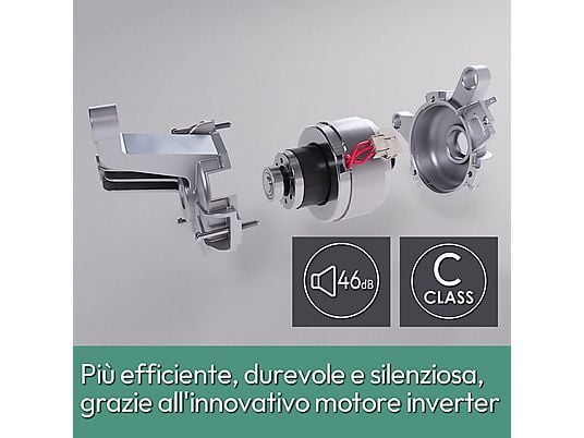 Lavastoviglie Candy CF 4C6F0X 59,7 cm Libera installazione 14 coperti Motore Inverter Classe C