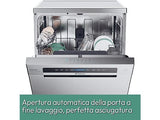 Lavastoviglie Candy CF 4C6F0X 59,7 cm Libera installazione 14 coperti Motore Inverter Classe C