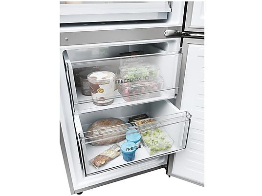 Frigorifero Combinato Haier HDPW3620DNPK 2D 60 Serie 3 PRO 205 cm 5 ripiani No Frost Luce Led Classe D Silver